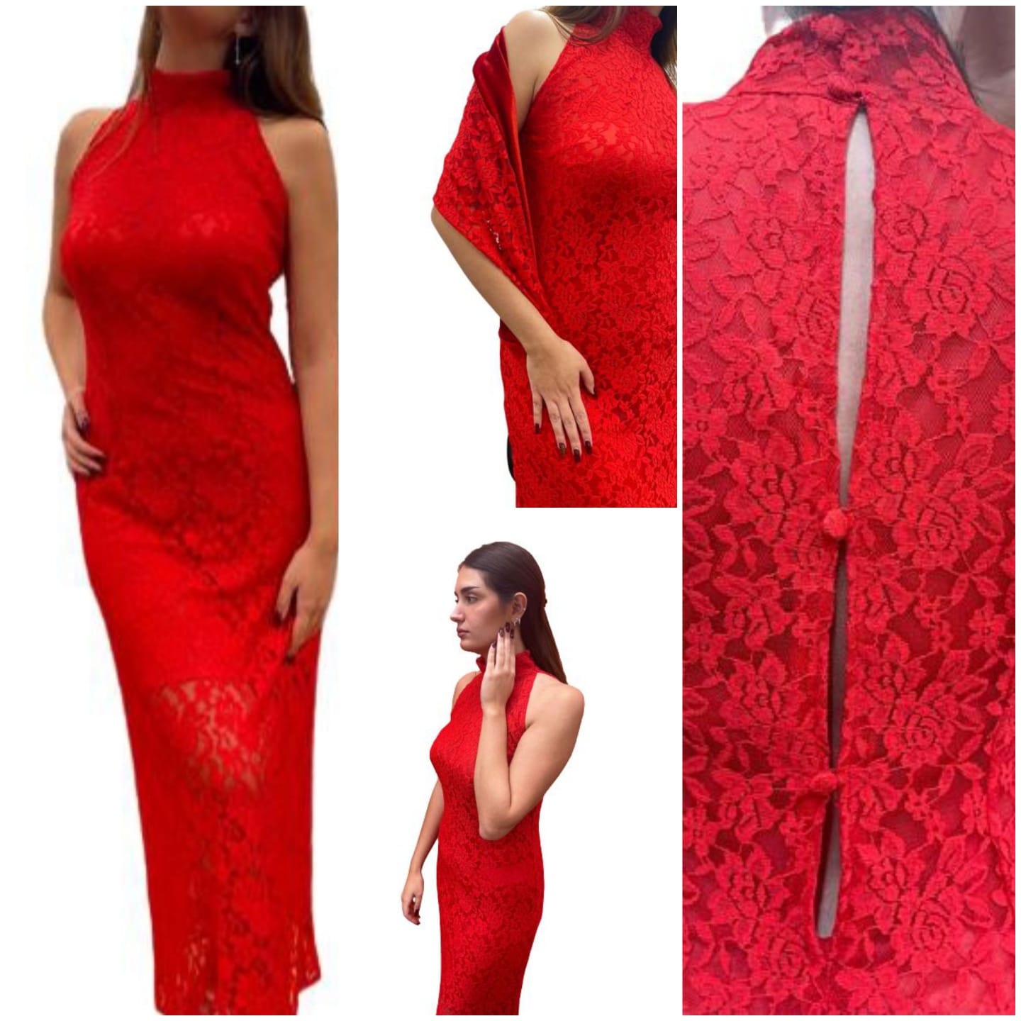 Abito elegante in pizzo